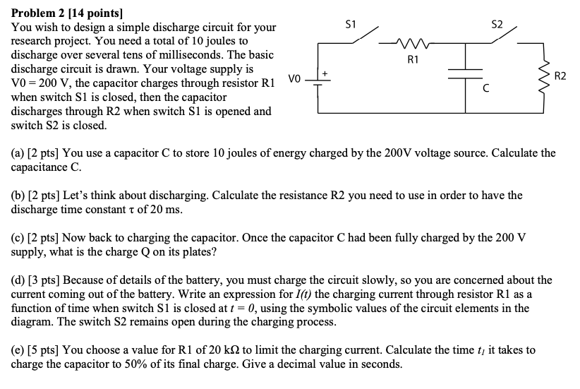 Solved 51 / Problem 2 [14 points] You wish to design a | Chegg.com