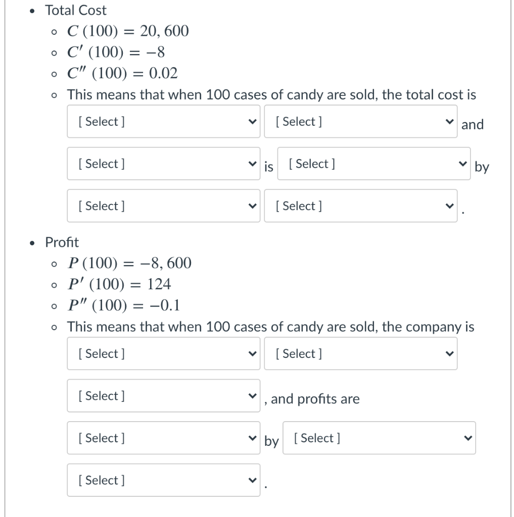 Solved PART 1 OF 4: I Love Candy A Company Sells Candy Bars. | Chegg.com