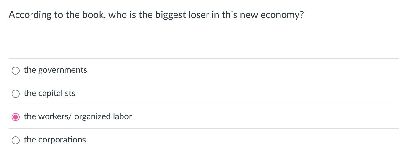 Solved Hyperglobalizers (neoliberalists) argue that | Chegg.com