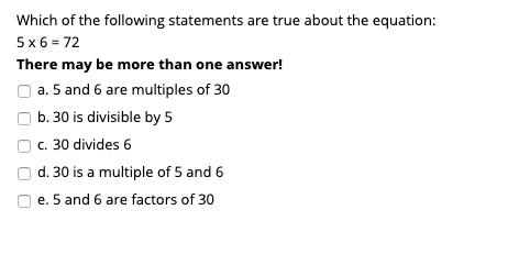 Solved Which of the following statements are true about the | Chegg.com
