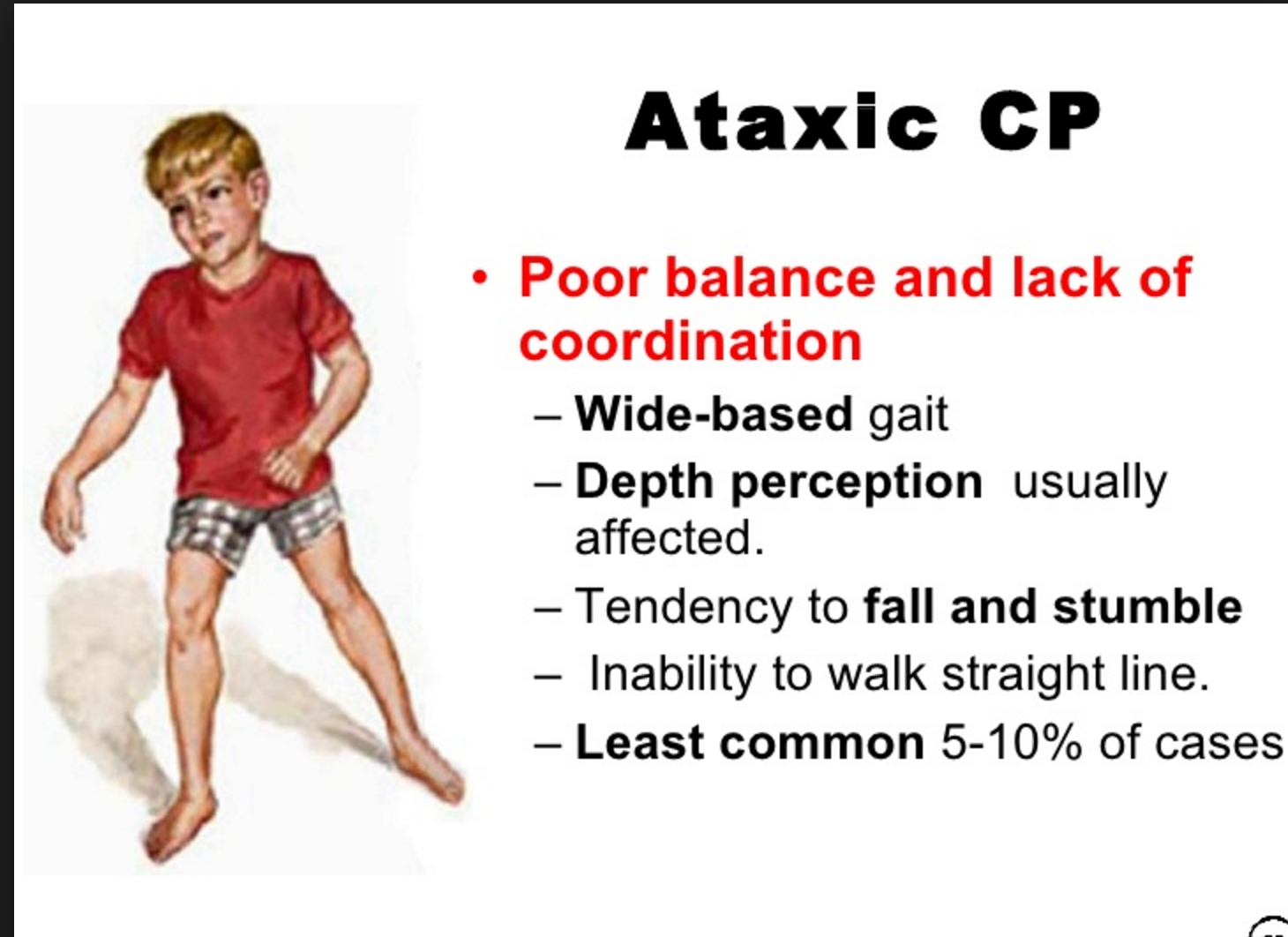 Ataxic Cerebral Palsy