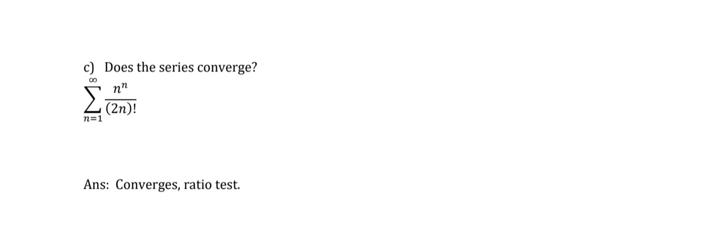 Solved 0 σ C Does The Series Converge Nn 2n N 1 Ans Chegg Solved 0 σ C Does The Series Converge Nn 2n N 1 Ans Chegg