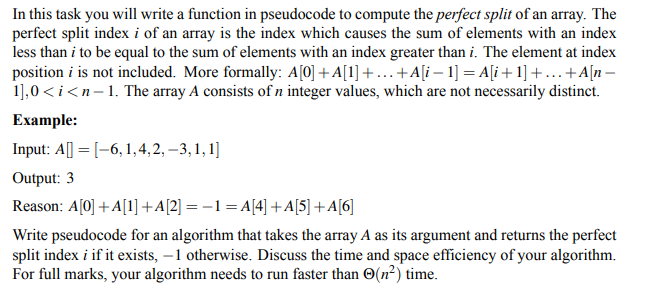 Solved In this task you will write a function in pseudocode | Chegg.com
