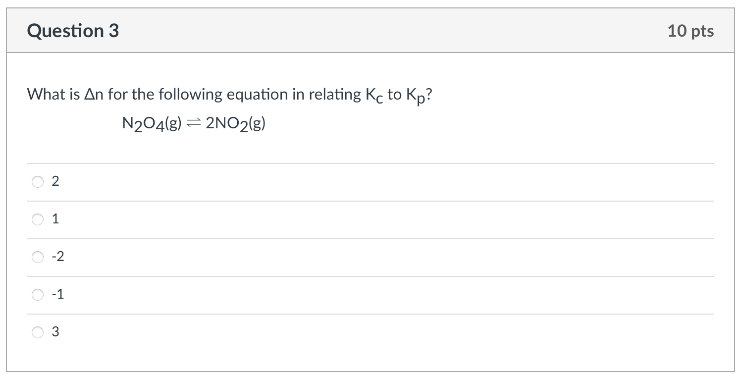 Solved The equilibrium constant is given for two of the | Chegg.com