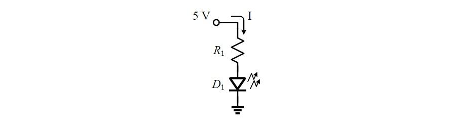 Solved SisConsider the circuit above where the LED is | Chegg.com