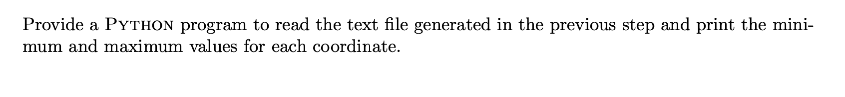 Solved Modify the provided PYTHON program in Listing 01 to | Chegg.com