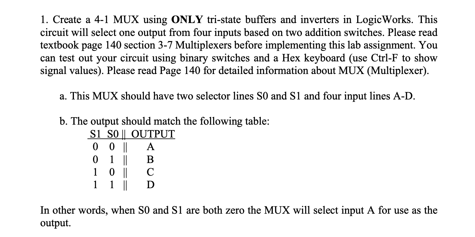 buffer 1 t.s logicworks 5