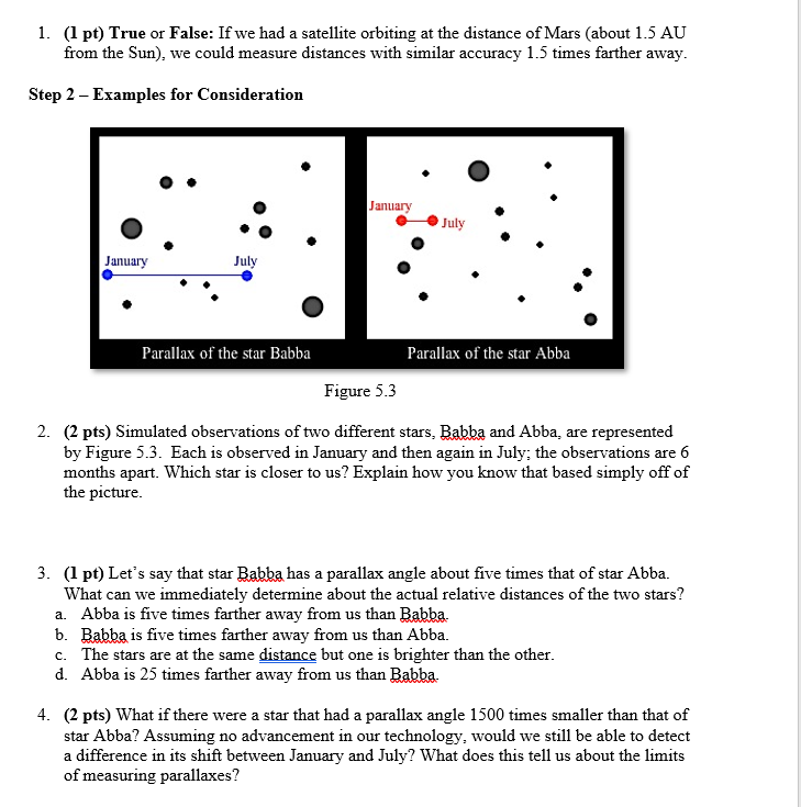 Solved 1 1 Pt True Or False If We Had A Satellite Orb Chegg Com