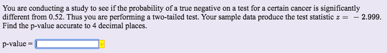 Solved You are conducting a study to see if the probability | Chegg.com