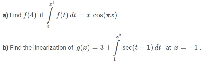 solved-a-find-f-4-if-f-t-dt-x-cos-ix-0-x2-b-find-chegg