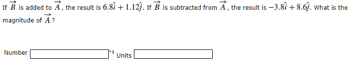 Solved Three Vectors Are Given By A 2 00 4 00 J 4 Chegg Com