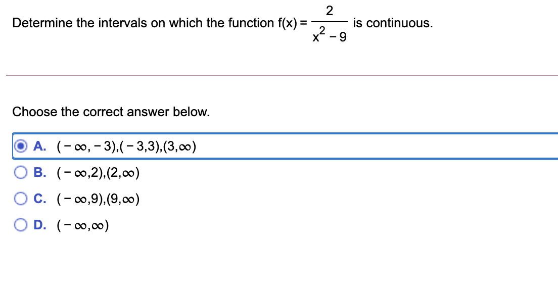 Solved Determine whether the following function is | Chegg.com