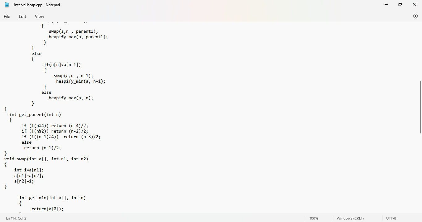 Solved View*binomial.cpp - Notepad File Edit View \} else \{ | Chegg.com