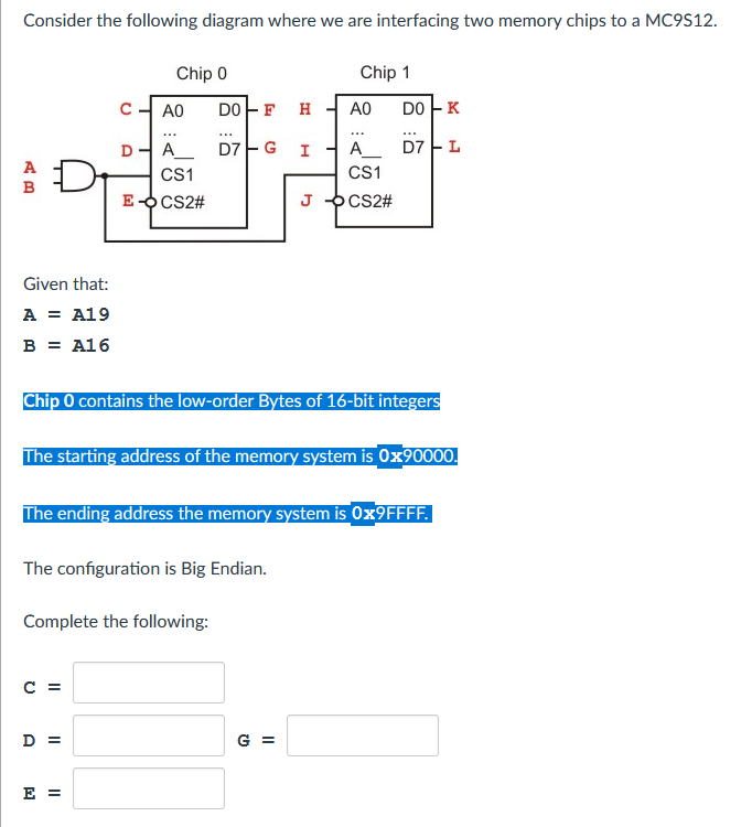 Solved Consider the following diagram where we are | Chegg.com