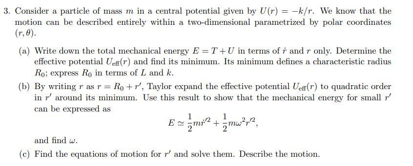 Solved I just need help with part b, especially | Chegg.com