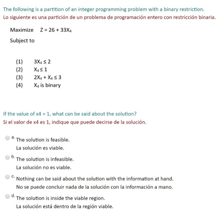 Solved The following is a partition of an integer | Chegg.com