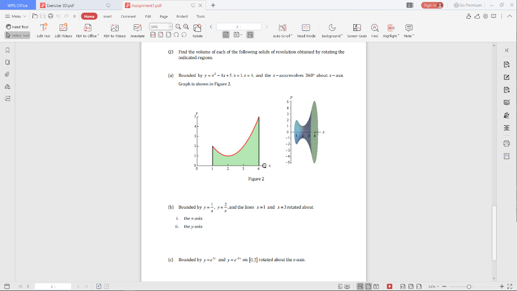 Wps Office Pdxercise 3d Pdf Assignment1 Pdf C X Chegg Com