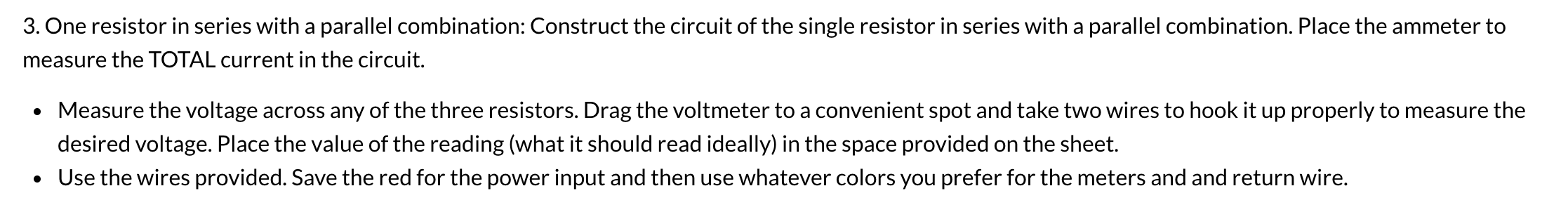 Solved Instructions: For each circuit presented, you will | Chegg.com