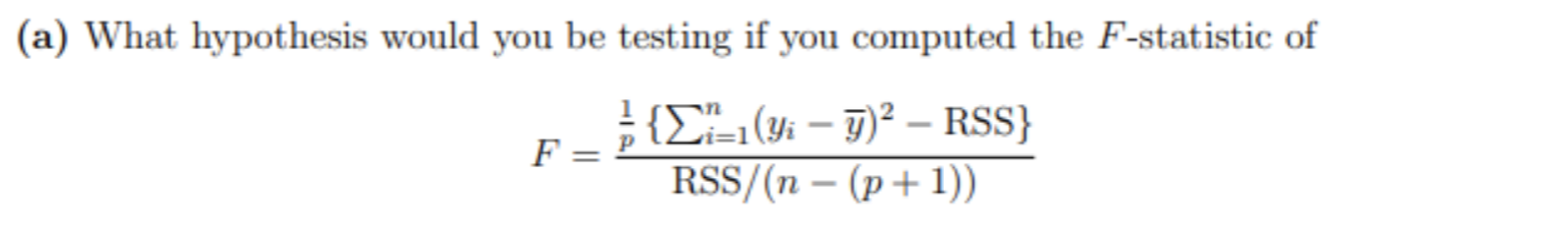 Assume the standard general linear regression problem | Chegg.com