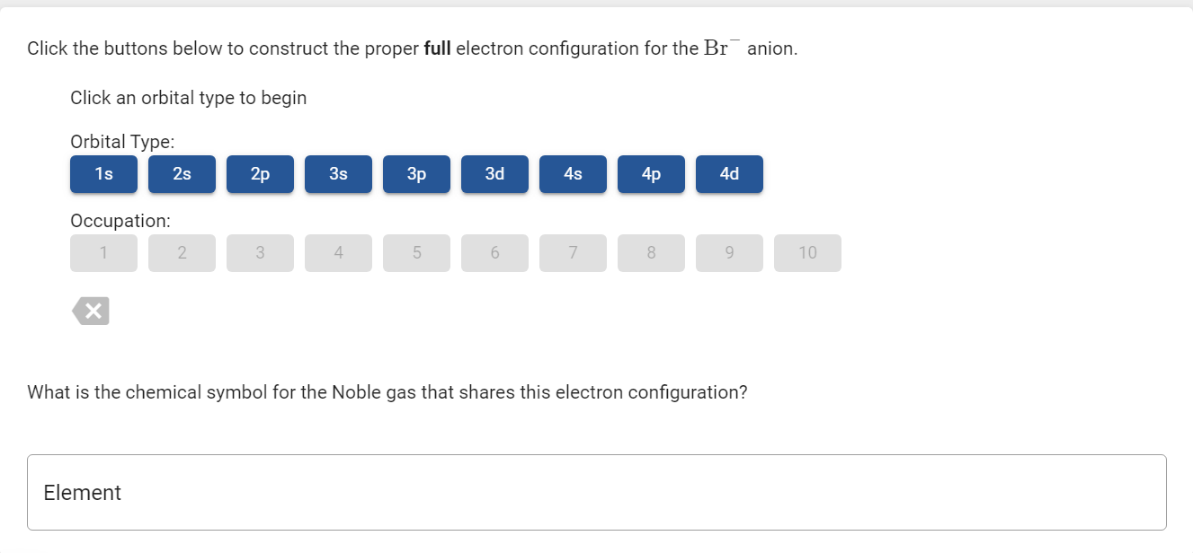 Solved Click the buttons below to construct the proper full | Chegg.com