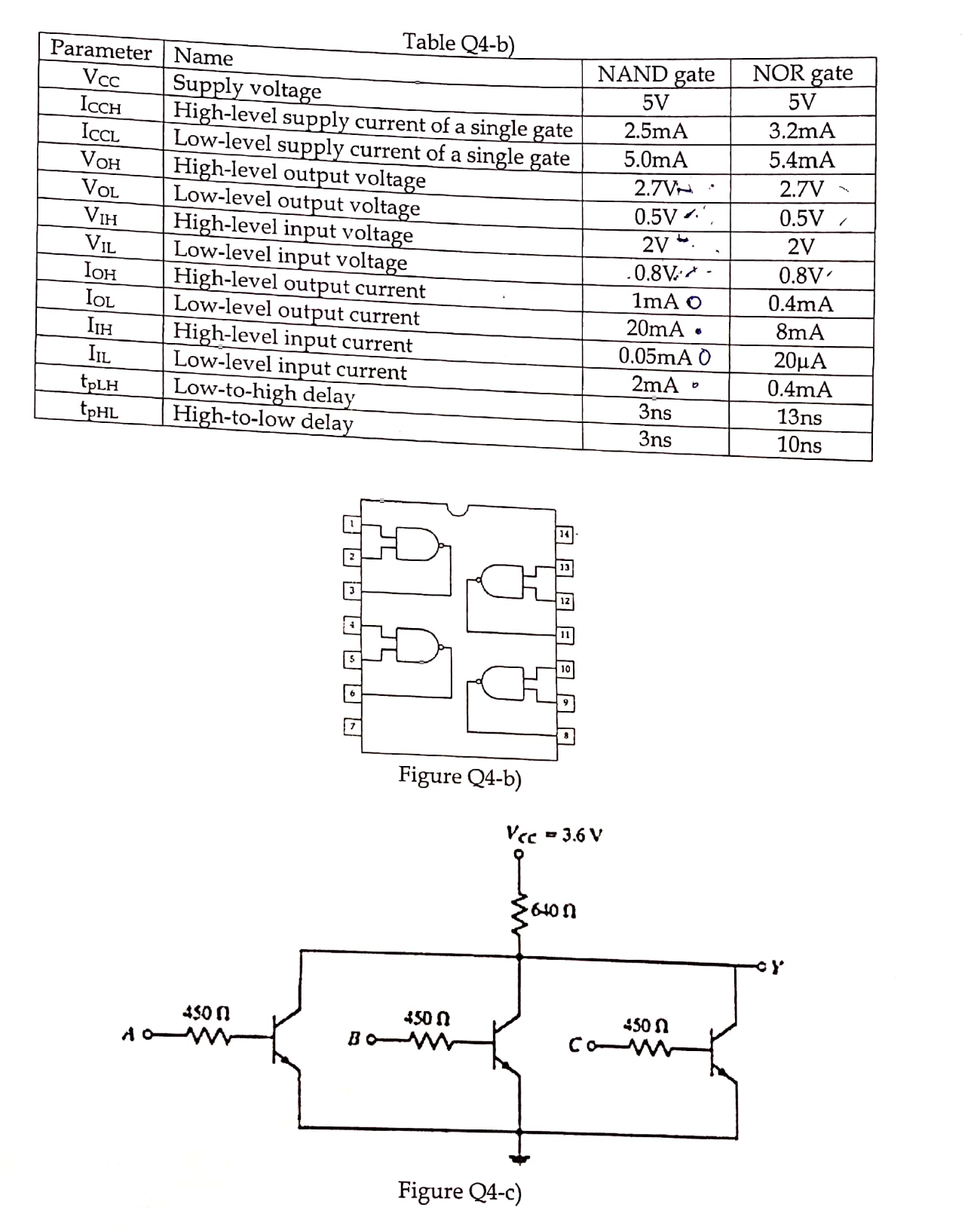 Solved B) A Design Of A Digital Logic Circuit Consists Of 44 | Chegg.com