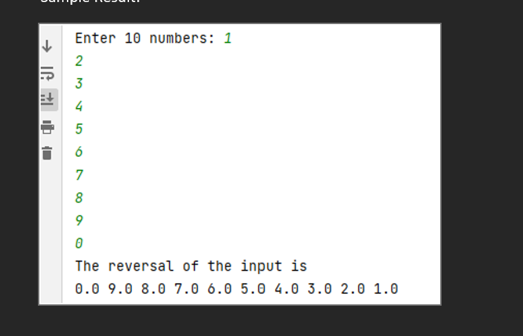 Solved Java Programming Instructions: Create a program | Chegg.com