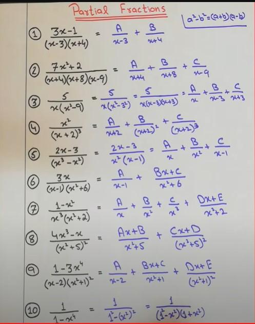Solved I want you to find the unknown variables in each | Chegg.com