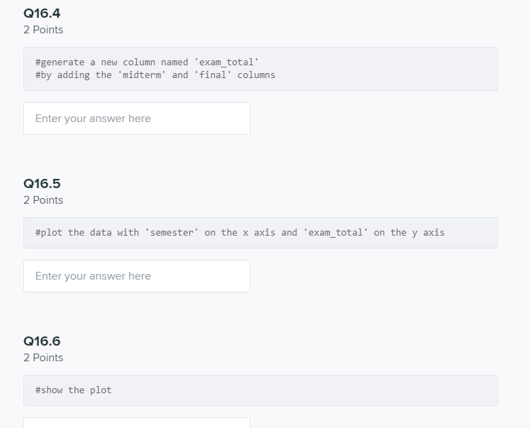 Solved Q16 Fill in The Python Program 10 Points Fill in the | Chegg.com