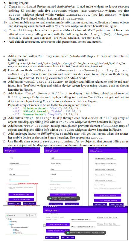 coursera java for android assignment answers