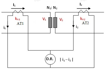 Solved The power transformer in the figure. Differential | Chegg.com