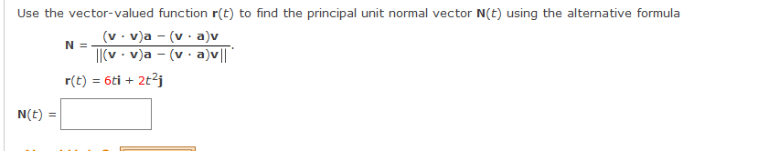 Solved Use the vector-valued function r(t) to find the | Chegg.com