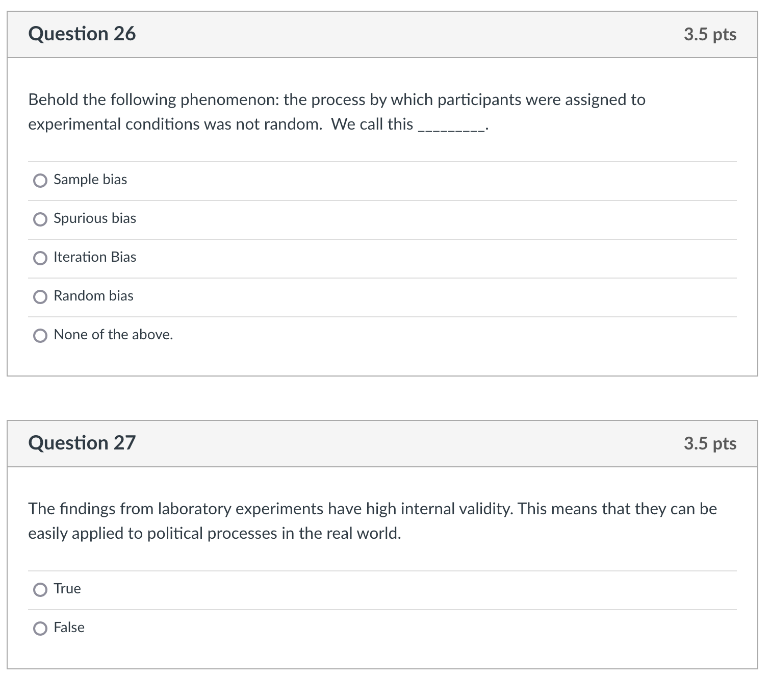 Solved From The Options Below, Which Best Describes The | Chegg.com