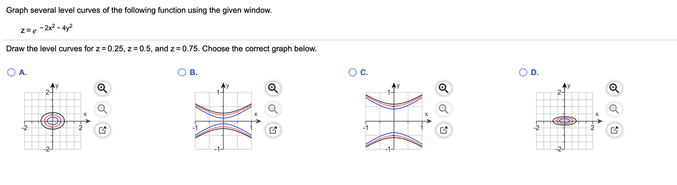 Solved Graph Several Level Curves Of The Following Function Chegg Com