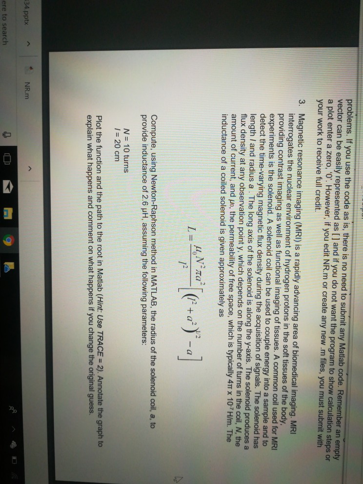 Solved problems. If you use the code as is, there is no need | Chegg.com