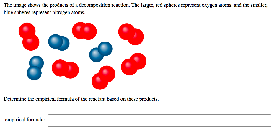 Solved The image shows the products of a decomposition | Chegg.com