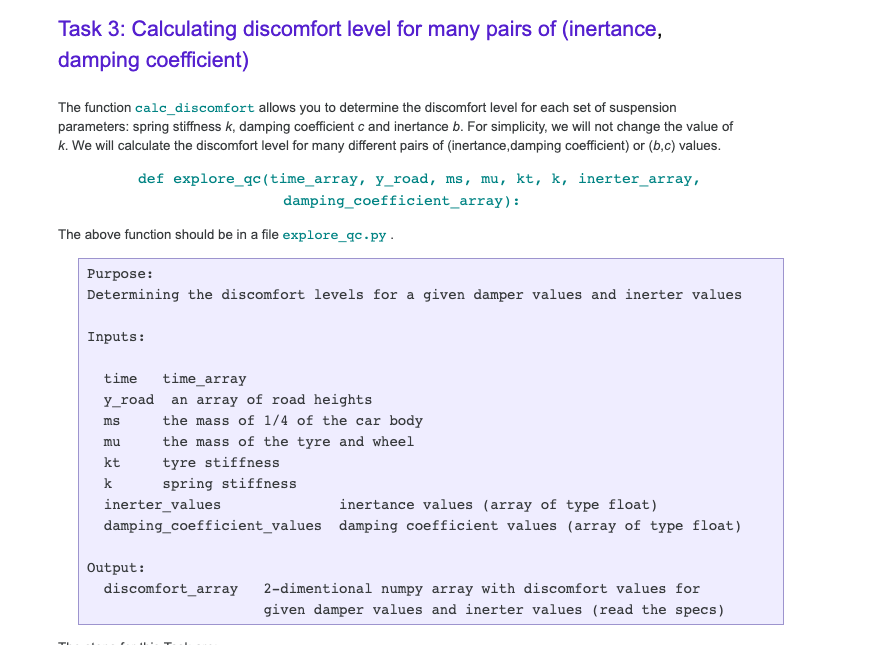 Solved Python Programming Question, ONLY NEED HELP WITH TASK | Chegg.com