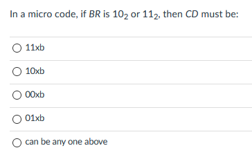 Solved CAR is 00100002, microcode fetched | Chegg.com