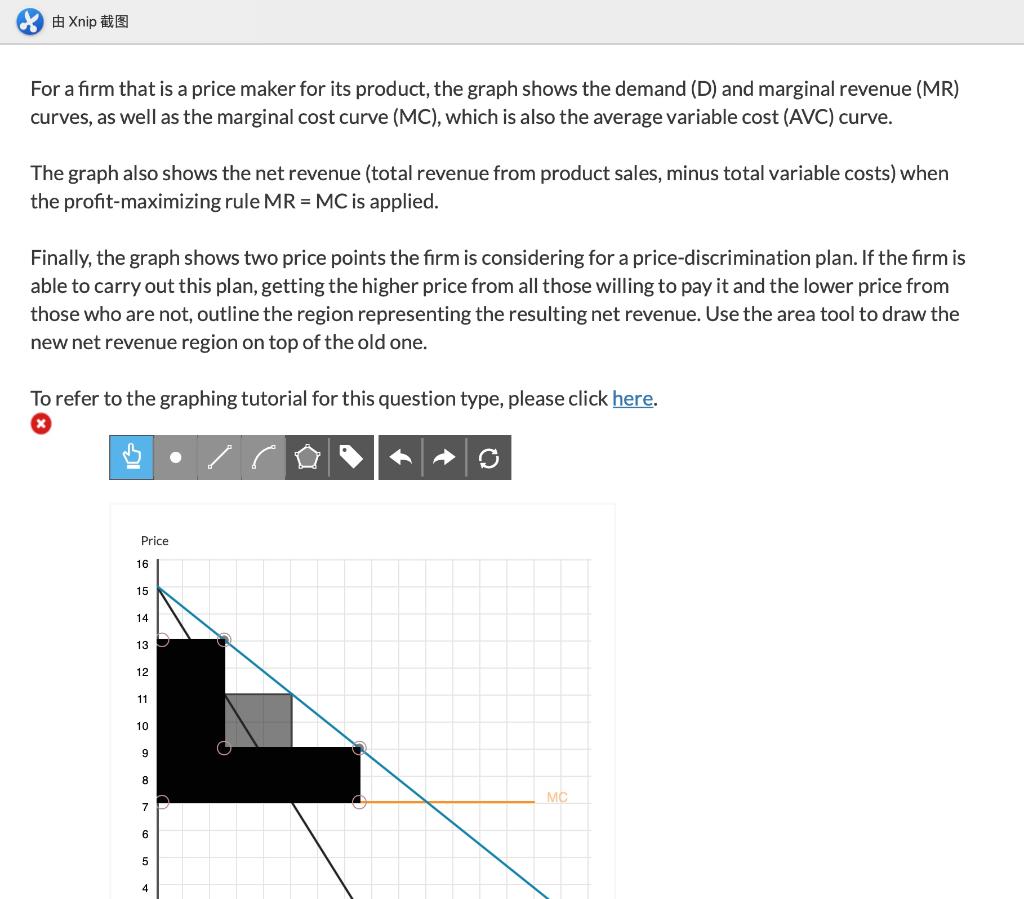 Solved 由Xnip 截图 For a firm that is a price maker for its