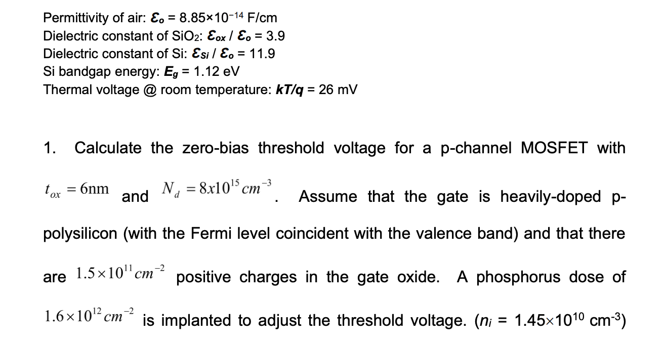 Solved Permittivity Of Air: εo=8.85×10−14 F/cm Dielectric | Chegg.com