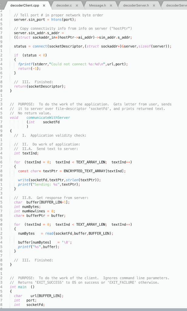 C Code Programming Can you please finish the code | Chegg.com