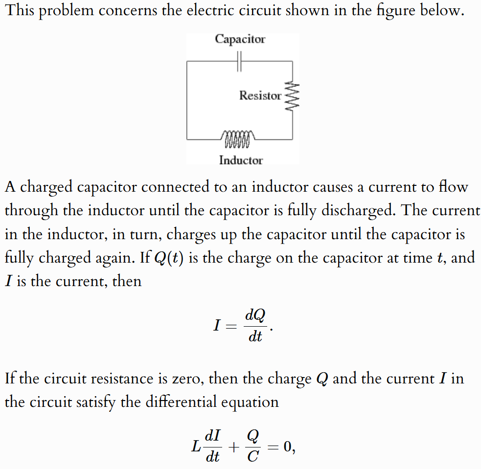 Solved This problem concerns the electric circuit shown in | Chegg.com