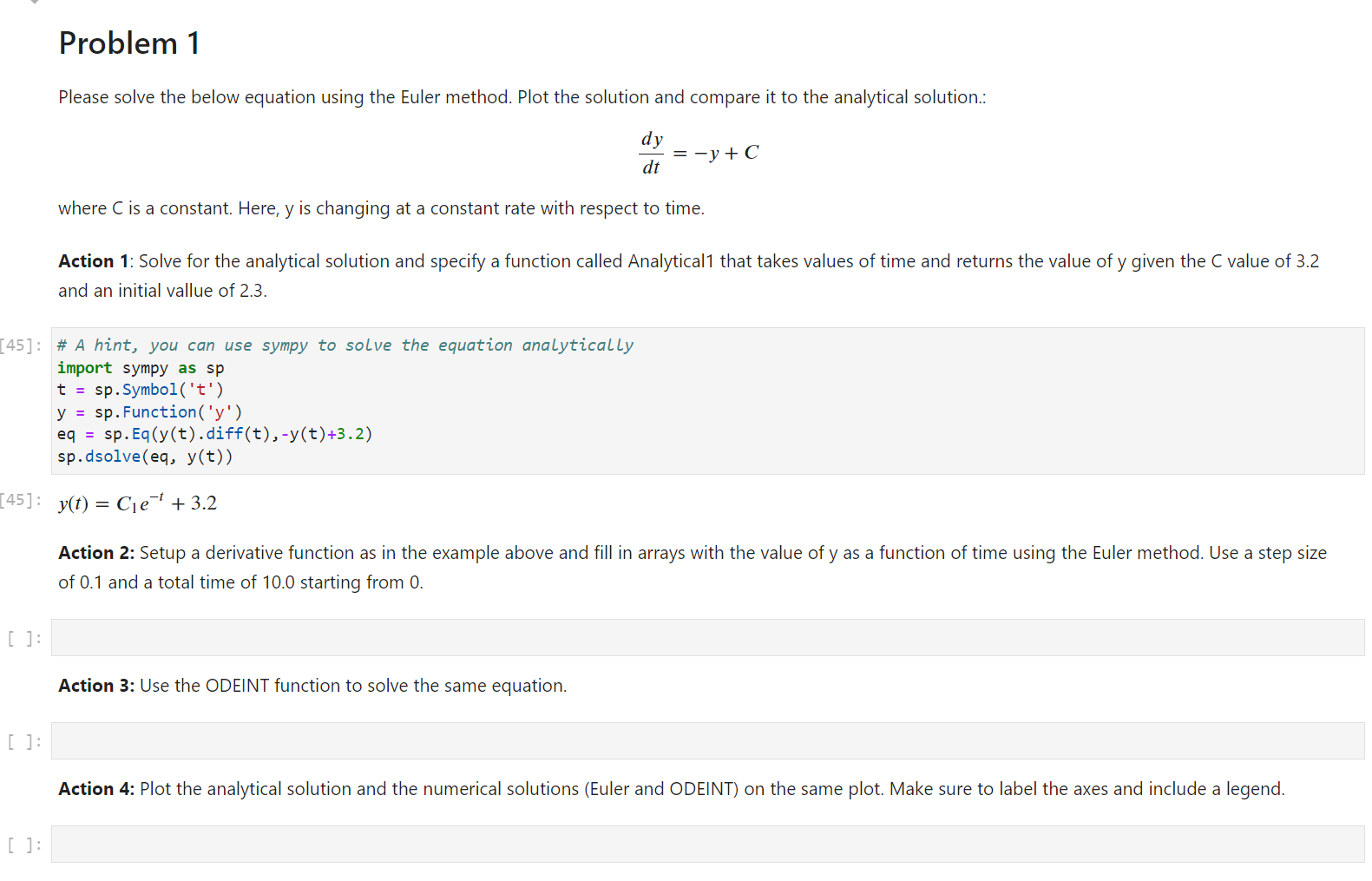 Solved We are using Python in Jupyter Lab through Anaconda. | Chegg.com