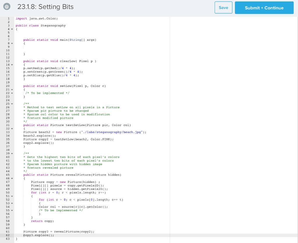 PLEASE COMPLETE WHOLE CODE! I need this done and I | Chegg.com