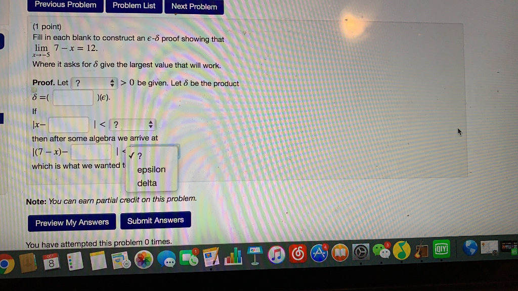Solved Previous Problem Problem List Next Problem (1 point) | Chegg.com