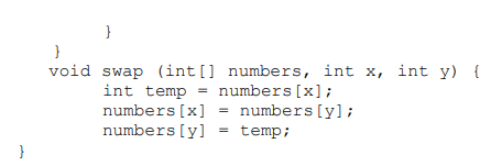 Solved How to define the type of sorting in the | Chegg.com