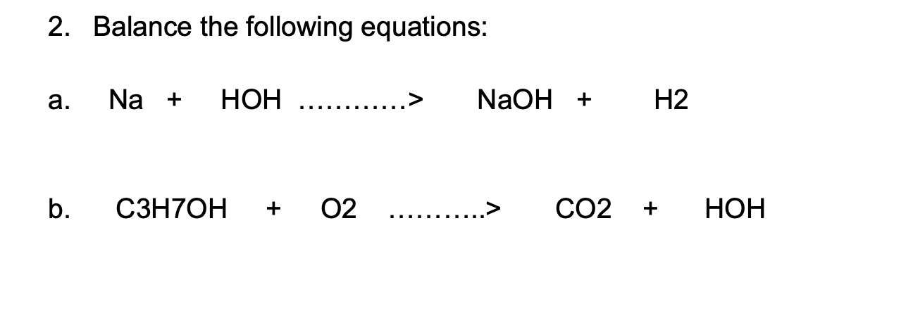 C3H7OH + NaOH: Phản Ứng Hóa Học và Ứng Dụng Thực Tiễn