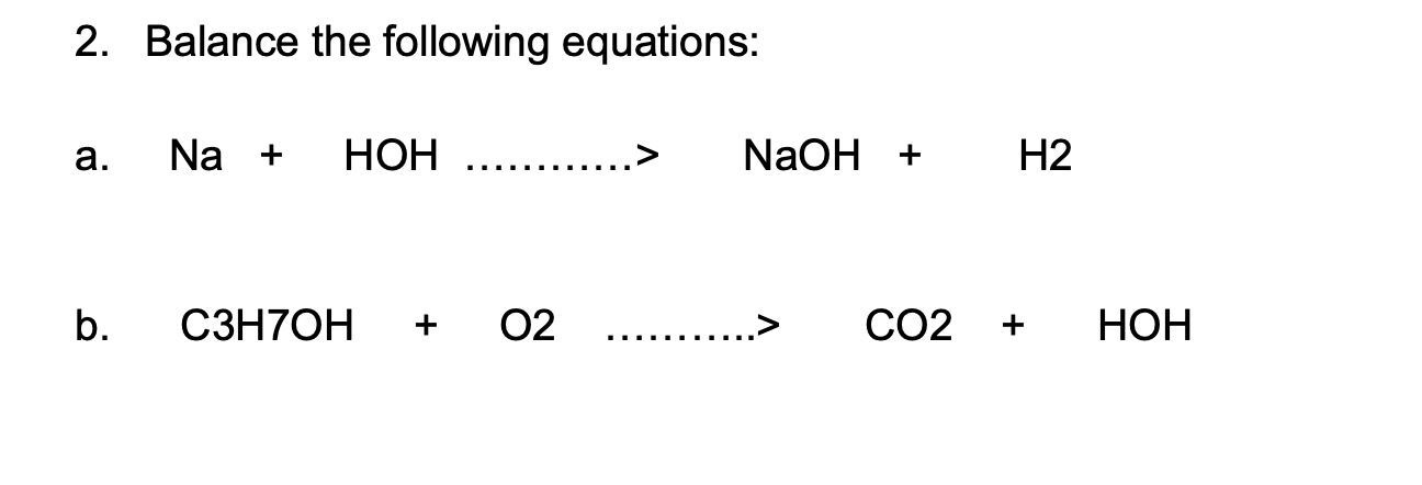 C3H7OH + NaOH: Phản Ứng Hóa Học Và Ứng Dụng Thực Tiễn