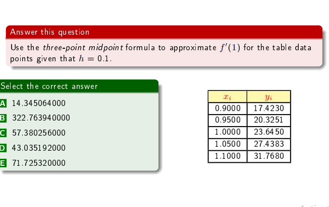 Solved Answer This Question Use The Forward Difference | Chegg.com