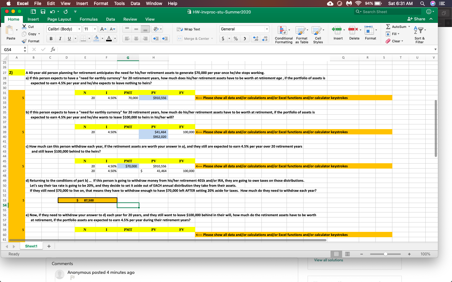 Solved Excel File Edit View Insert Format Tools Data Wind Chegg Com Solved Excel File Edit View Insert Format Tools Data Wind Chegg Com