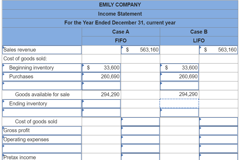 Solved 1. Prepare a separate income statement through pretax | Chegg.com